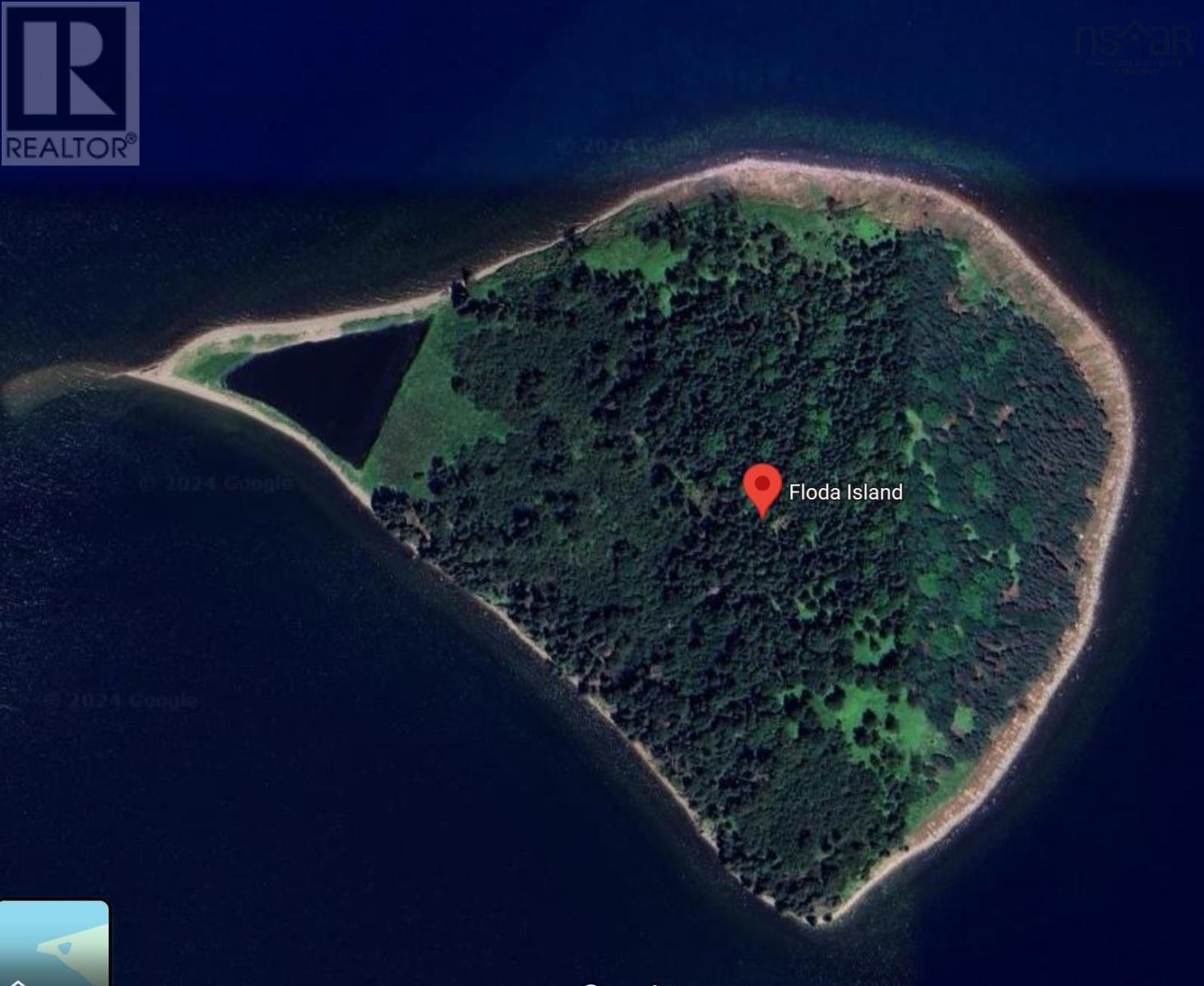 Floda Island located in Inverness, Nova Scotia